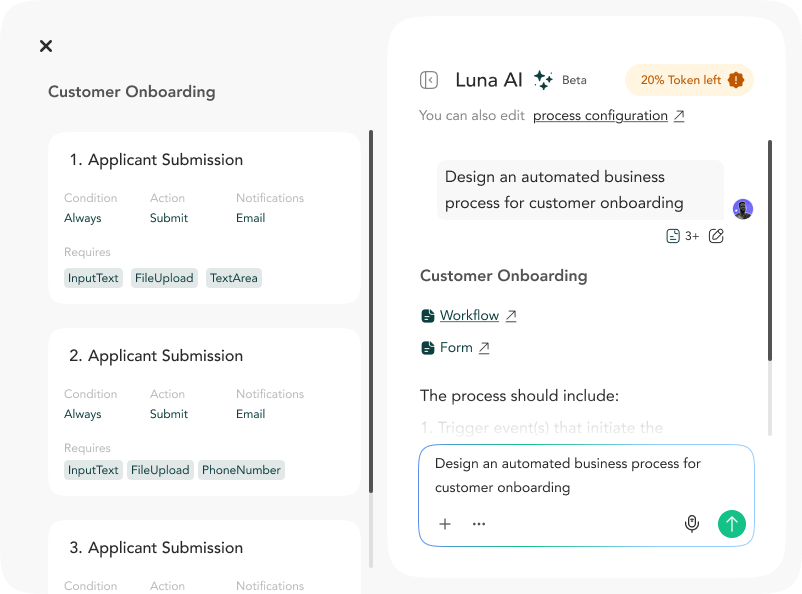 PlugIQ Workflow Builder — AI Copilot